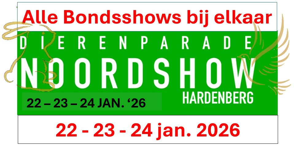 NS 2026 alle bondsshows